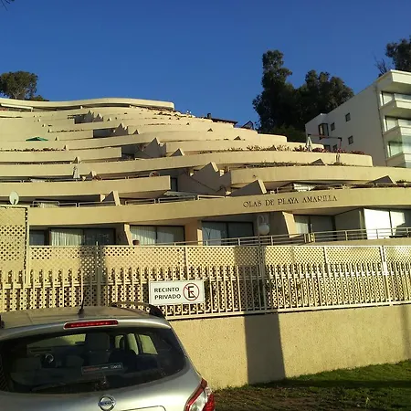 Departamento Playa Amarilla Con Con Apartamento Concón Exterior foto